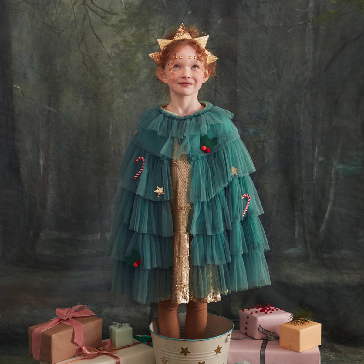Meri Meri Tree Costume and head band