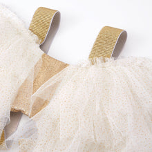 Load image into Gallery viewer, Meri Meri Tulle Angel Wings Costume with gold straps