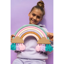 Load image into Gallery viewer, fun diy cardboard rainbow for kids from koko cardboards