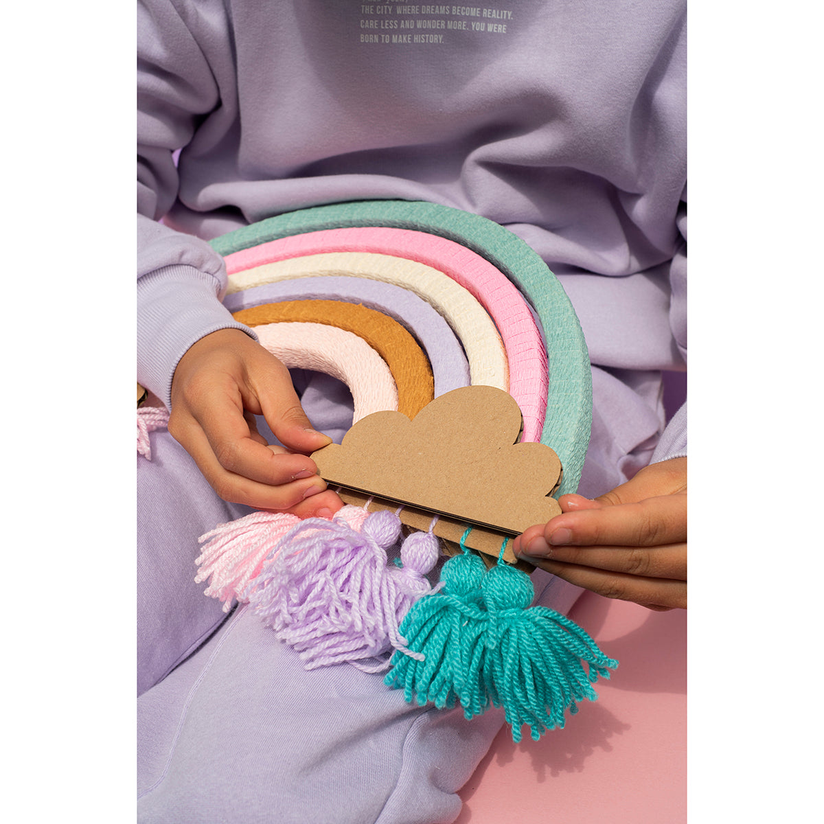 diy rainbow from koko cardboards for kids