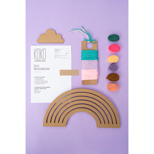 Copy of Koko Cardboards DIY Rainbow in colour Sweet Lavender for kids
