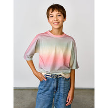 Load image into Gallery viewer, t-shirt in pink, purple, green, yellow, blue for teens from bellerose