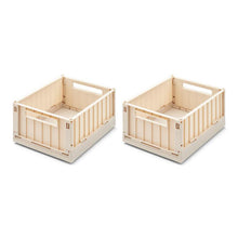 Load image into Gallery viewer, Liewood Weston Small Storage Box With Lid 2 Pack