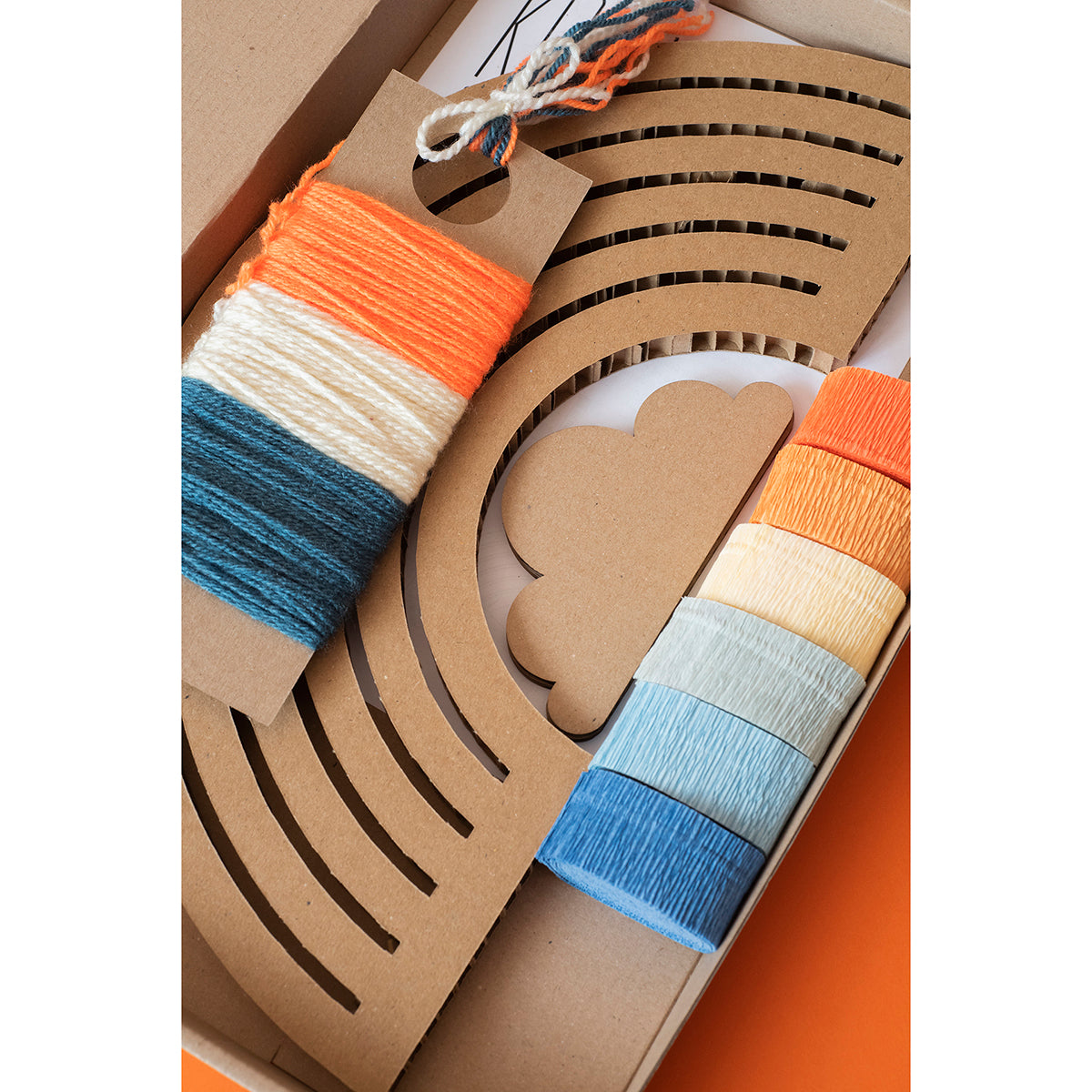 fun diy rainbow for kids from koko cardboards