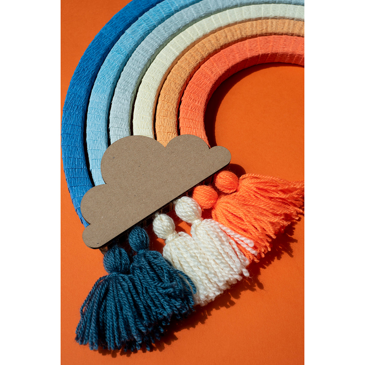 vintage colour diy rainbow in carboard for kids from koko cardboards