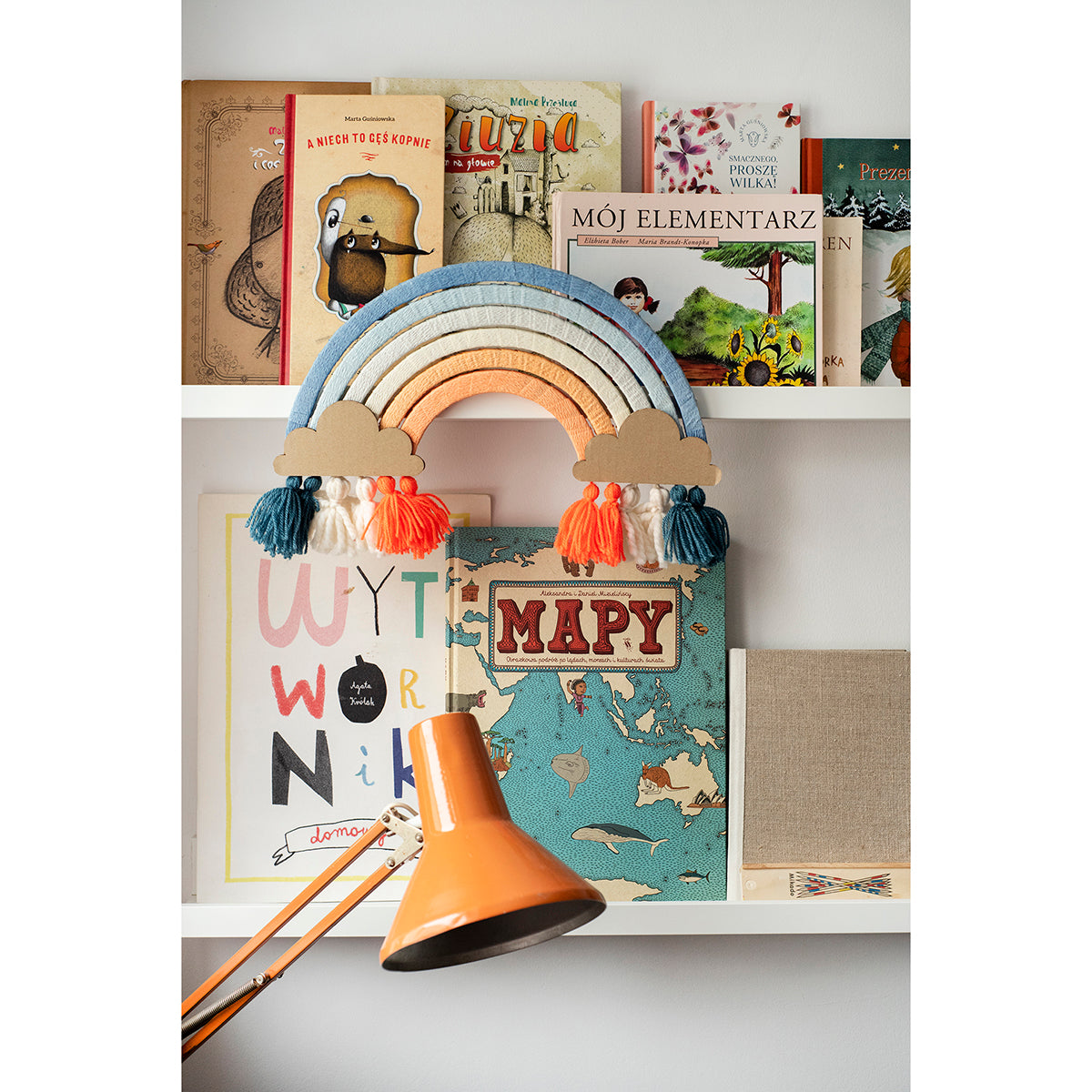 fun cardboard diy rainbow for kids from koko cardboards