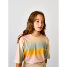 Load image into Gallery viewer, tie-dye and dip-dye organic cotton t-shirt in colour combo c from bellerose for kids