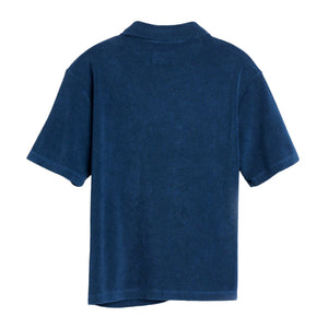 Classic sponge polo with front patch pocket from bellerose for kids