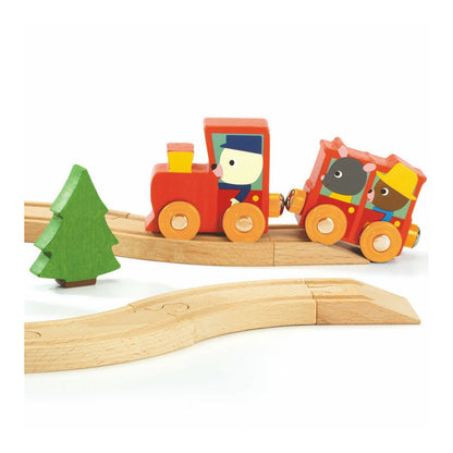 Djeco Handling Game Mini Train for infants