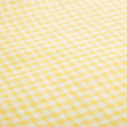yellow and white gingham Hopscotch dress for toddlers, kids/children from nellie quats
