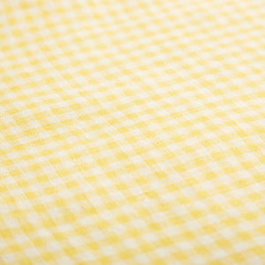 yellow and white gingham Hopscotch dress for toddlers, kids/children from nellie quats