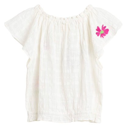 Bellerose blouse in white for kids