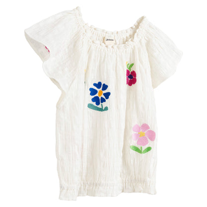 white blouse for kids from bellerose