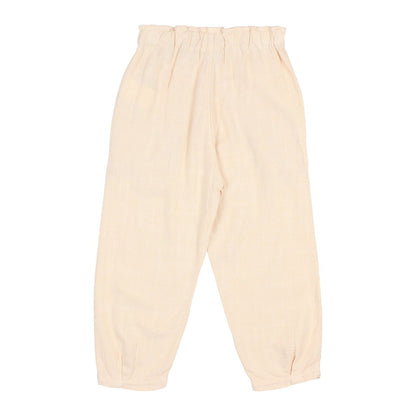 Búho Rayon Linen Trousers in vanilla