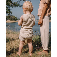 Load image into Gallery viewer, white linen trousers for kids from Búho kids