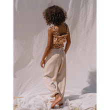 Load image into Gallery viewer, linen rayon trousers in vanilla from Búho Barcelona
