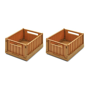 Liewood Weston Small Storage Box With Lid 2 Pack