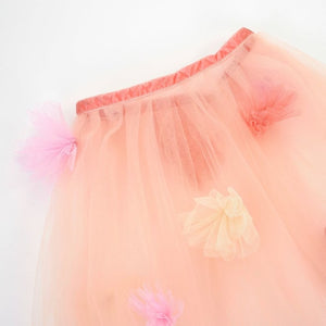 Pink Flower Cape dress-up for kids from meri meri