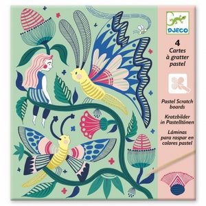 Djeco Pastel Scratch Cards