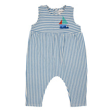 Load image into Gallery viewer, Bobo Choses Blue Stripes Overall