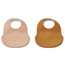 Load image into Gallery viewer, Liewood Ember Bib 2 Pack