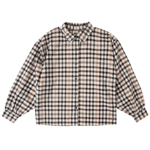 Tocoto Vintage Lumberman Check Blouse for toddlers, kids/children