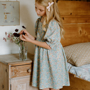 marbles dress with Full elasticated ruffle cuffs from nellie quats for toddlers, kids/children