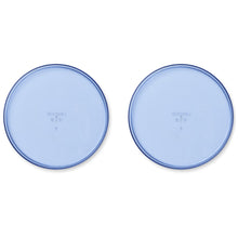 Load image into Gallery viewer, uma plate 2 pack in surf blue from liewood made from tritan for kids/children