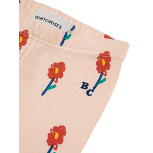 leggings/trousers with flowers all over print from bobo choses for babies and toddlers