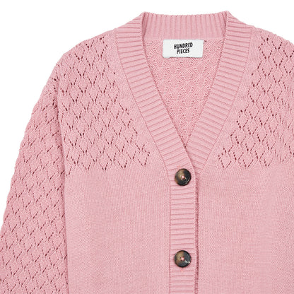 Hundred Pieces Cropped Cardigan for teens