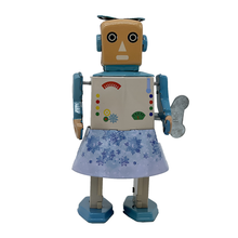 Load image into Gallery viewer, Mr &amp; Mrs Tin Snow Bot