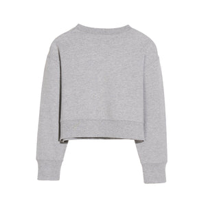 cazi sweatshirt in colour heather grey from bellerose for teens