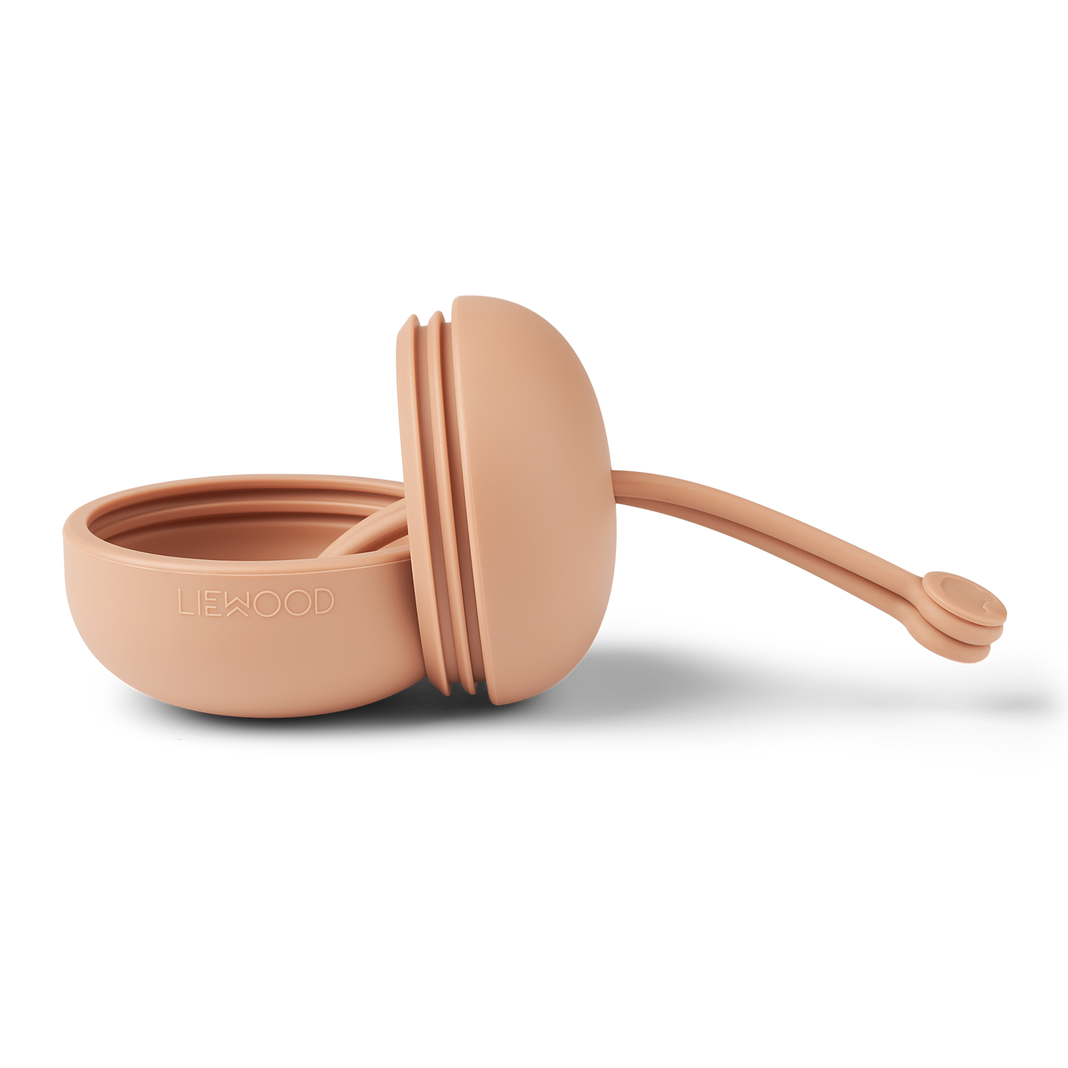 Silicone Pacifier Box from Liewood in Tuscany Rose