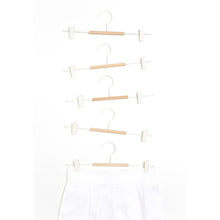 Load image into Gallery viewer, Mustard Made Adult Clip Hanger in White