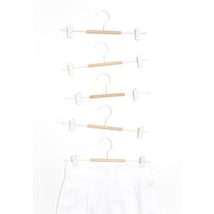 Mustard Made Adult Clip Hanger in White