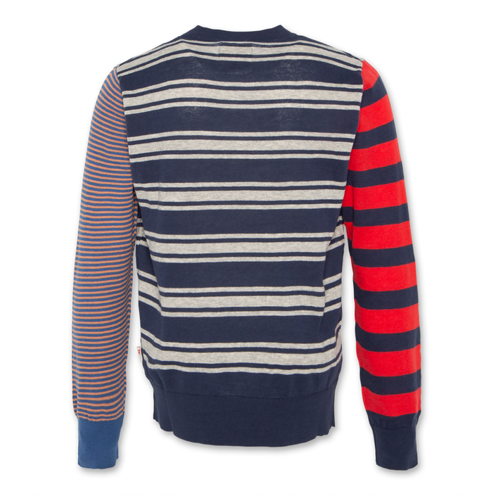 AO76 Striped C-Neck Jumper