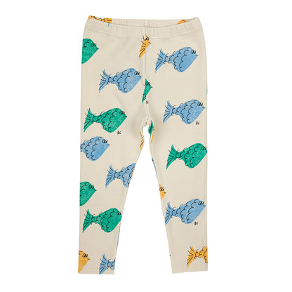 Bobo Choses Multicolour Fish All Over Leggings
