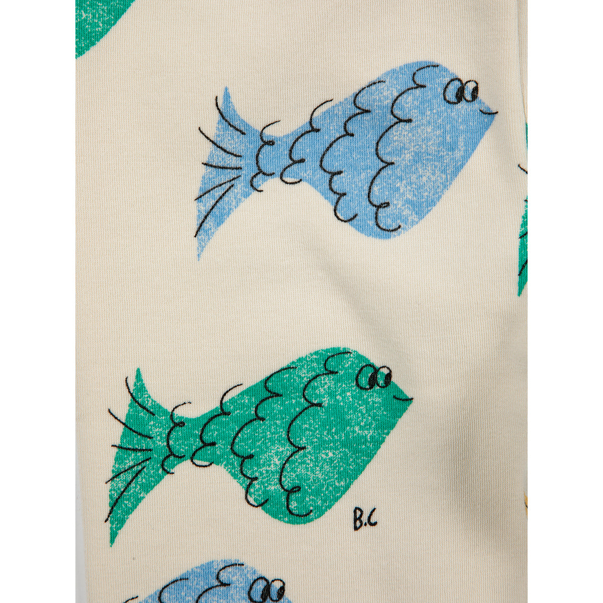 Bobo Choses Multicolour Fish All Over Leggings for babies