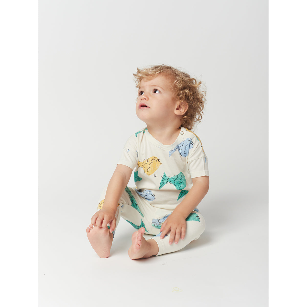 Bobo Choses Multicolour Fish All Over Leggings