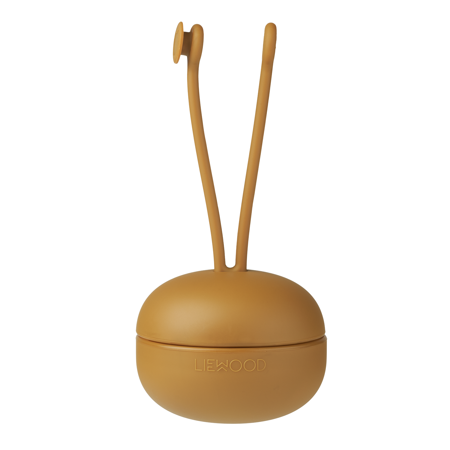 Liewood Philip Pacifier Box in Golden Caramel