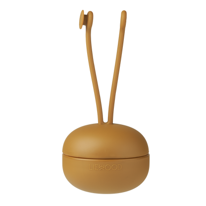 Liewood Philip Pacifier Box in Golden Caramel
