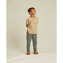 Load image into Gallery viewer, short sleeve t-shirt with tugboats print from rylee + cru for babies and toddlers