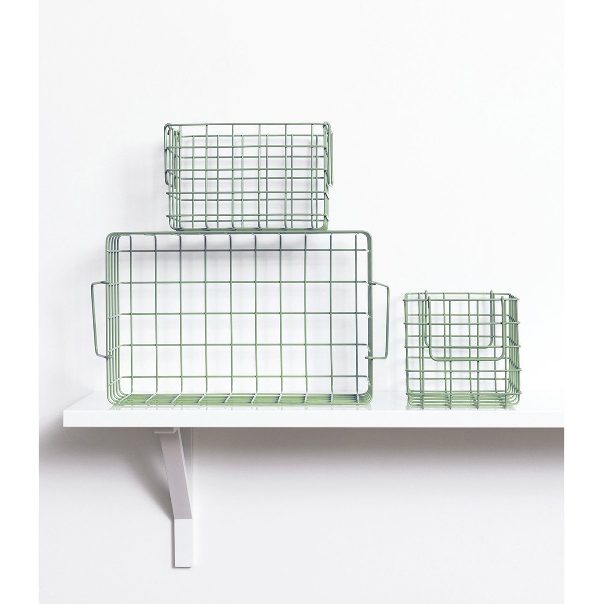 Mustard Made Baskets in Sage