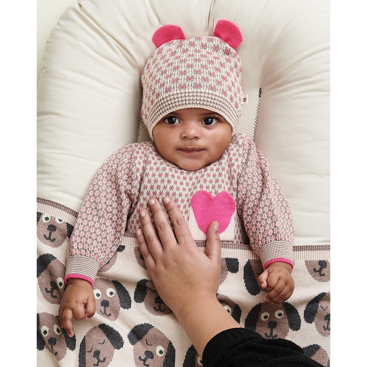 The Bonnie Mob Monroe Knitted Hat With Ears