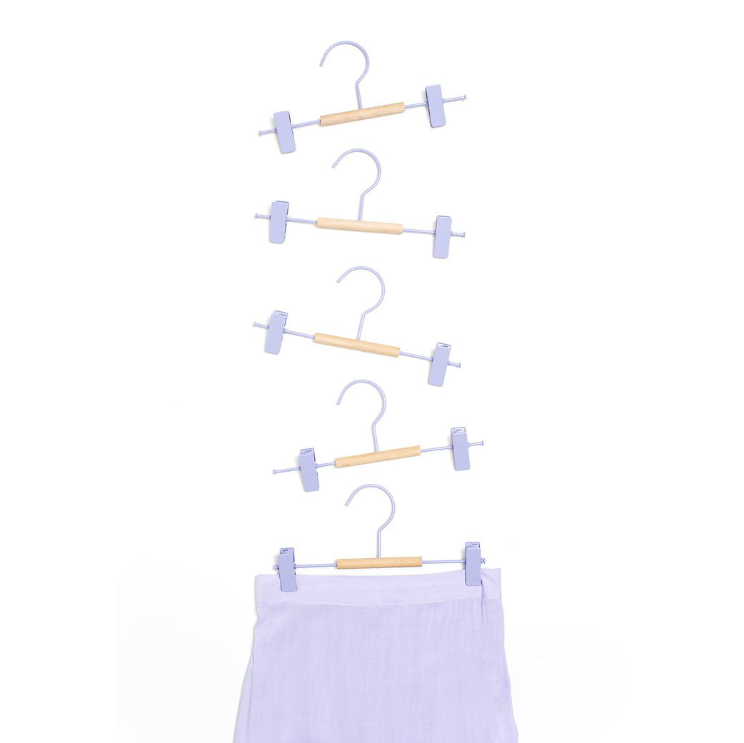 Mustard Made Kids Clip Hanger in Lilac
