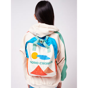 school bag with landscape print for kids from bobo choses