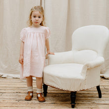Load image into Gallery viewer, cat&#39;s cradle dress with Two front pockets attached from nellie quats for toddlers, kids/children