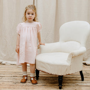 cat's cradle dress with Two front pockets attached from nellie quats for toddlers, kids/children