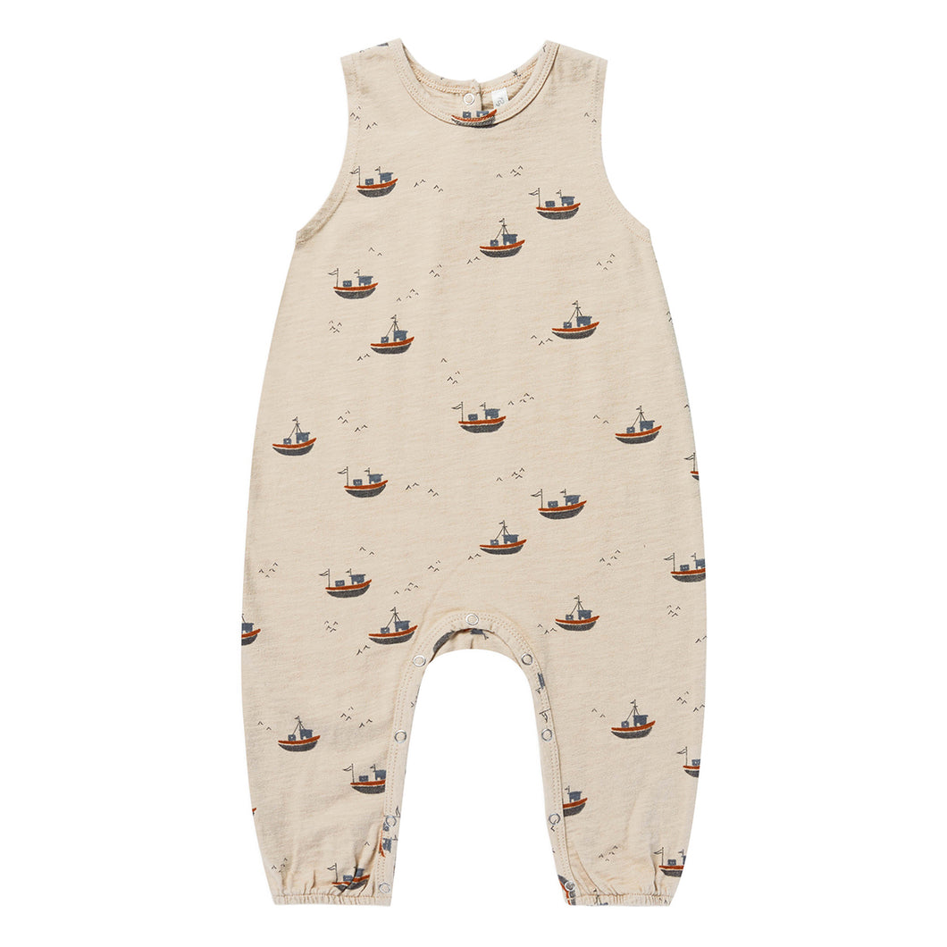Rylee + Cru Mills Jumpsuit for newborns and babies