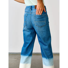 Load image into Gallery viewer, cool blue ombre bleach jeans from bellerose for teens